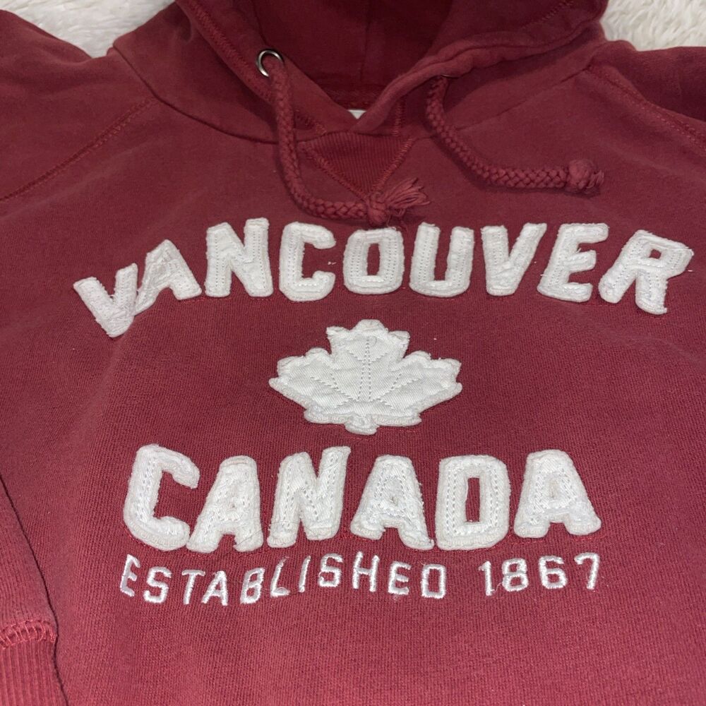 VANCOUVER CANADA by OSO Canada Unisex Heavy Hooded Sweatshirt size XXL / TTG
